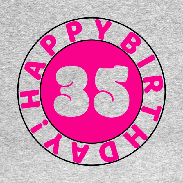 Happy 35th Birthday by colorsplash
